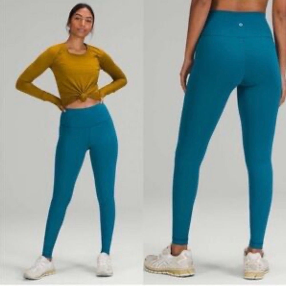 Lululemon Wunder Train High-Rise Tight 28" Yoga Running Training Sz 4